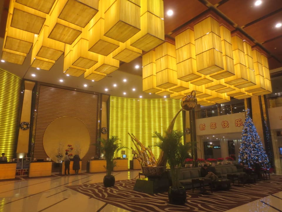 Lobby und Rezeption Cordis Beijing Capital Airport