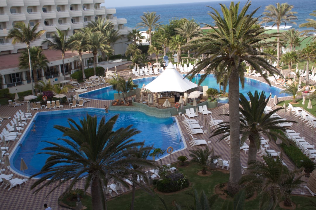 Blick von der Terrasse der Suite 319 Hotel Riu Palace Tres Islas