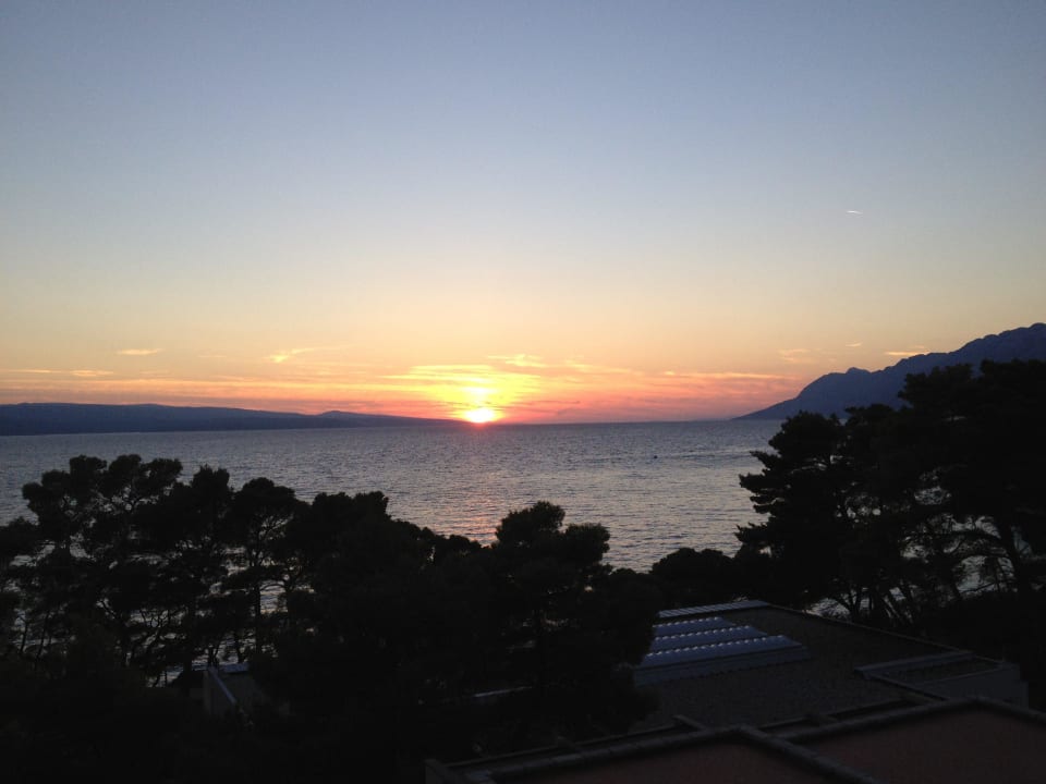 Západ slunce Bluesun Hotel Soline