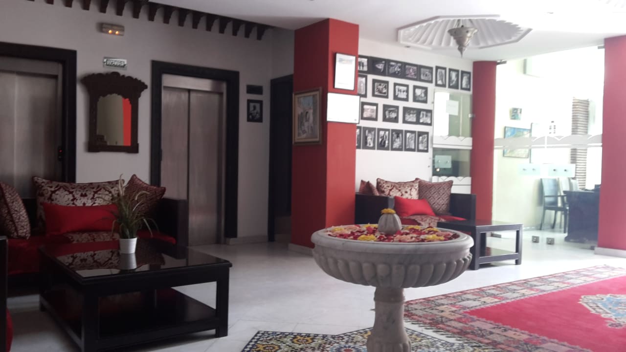 Lobby Hotel Le Caspien