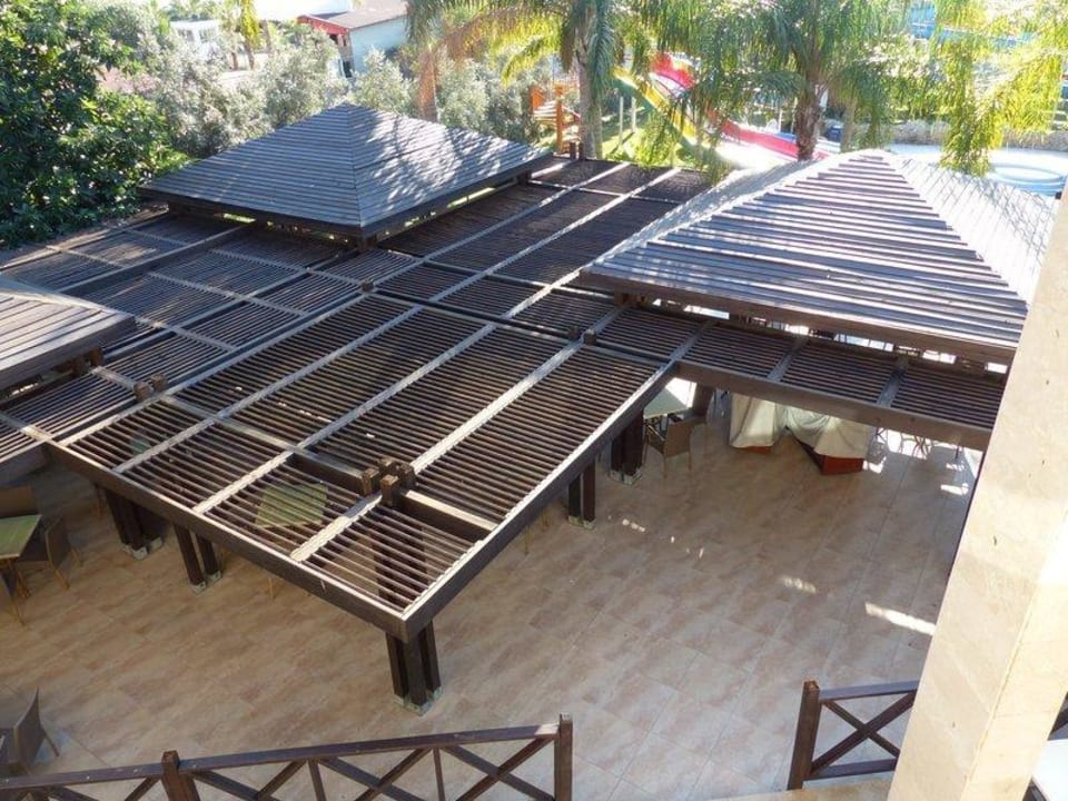 Blick von der Terrasse Sunis Kumköy Beach Resort Hotel & Spa