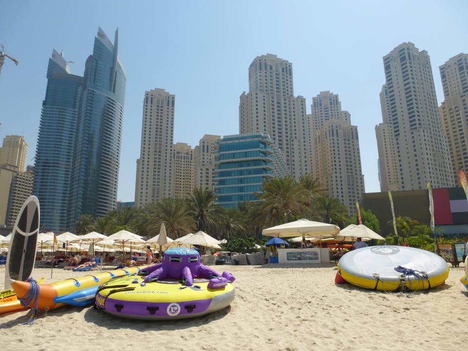 Strand beim Zero Gravity Beach Club Hotel Jumeirah Emirates Towers