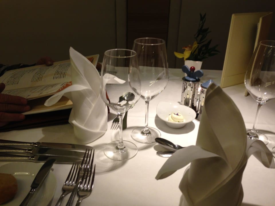 Unser gedeckter Tisch Lindenhof Pure Luxury & Spa DolceVita Resort