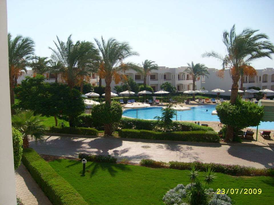 Blick aus unserem Zimmer Happy Life Village
