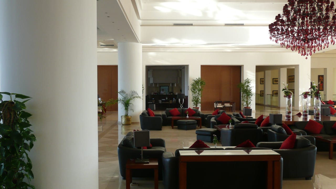 Morgenstimmung in der Lobby Cleopatra Luxury Resort Makadi Bay