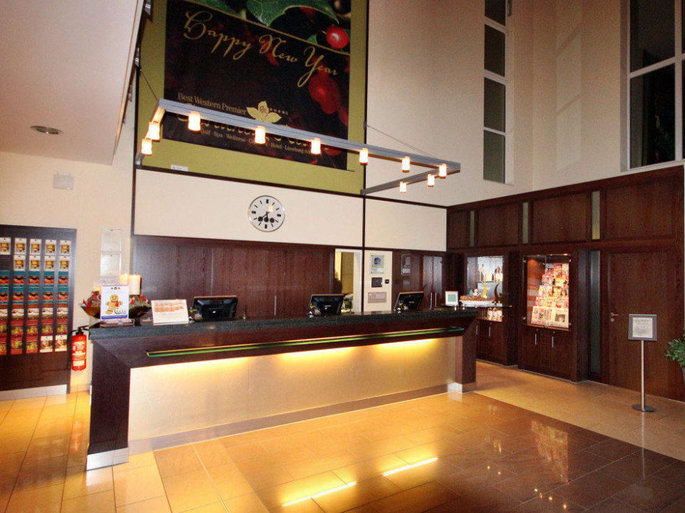 Castanea Resort Rezeption Best Western Premier Castanea Resort Hotel