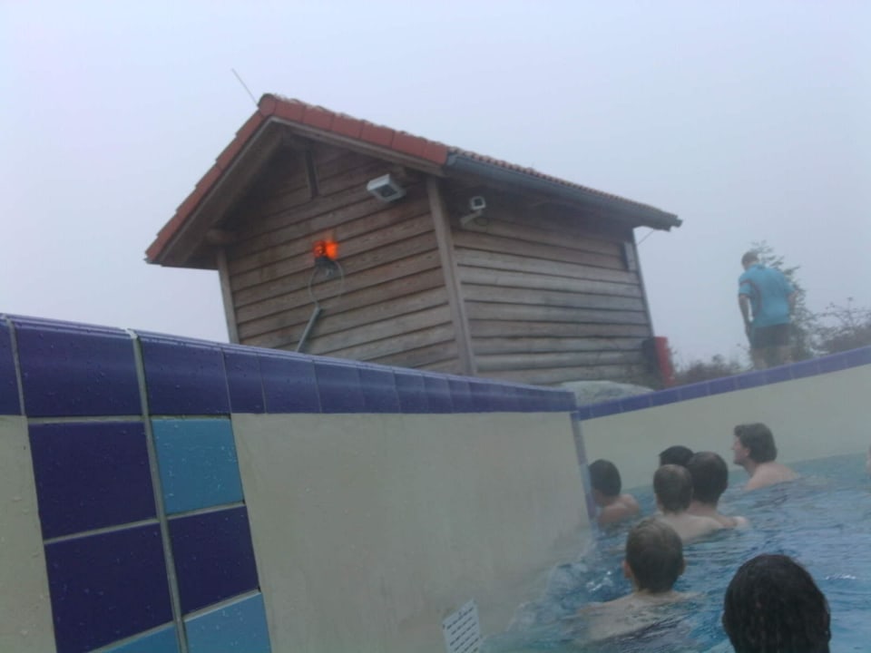 Schwimmbad außen Center Parcs Park Hochsauerland