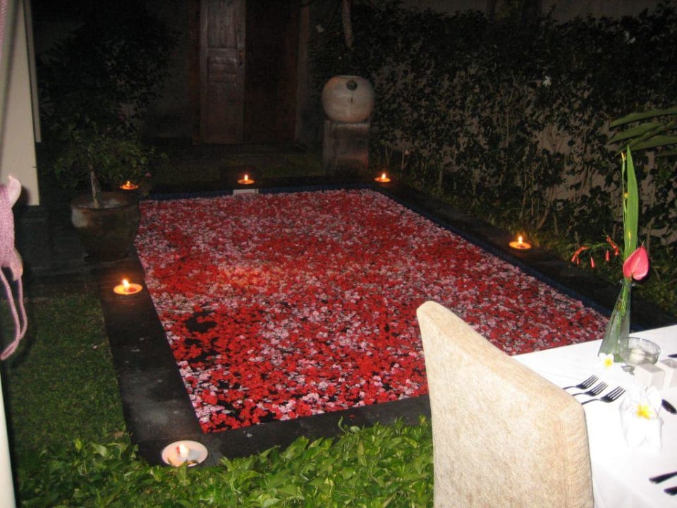 Dinner in der Villa Sagara Villas and Suites Sanur