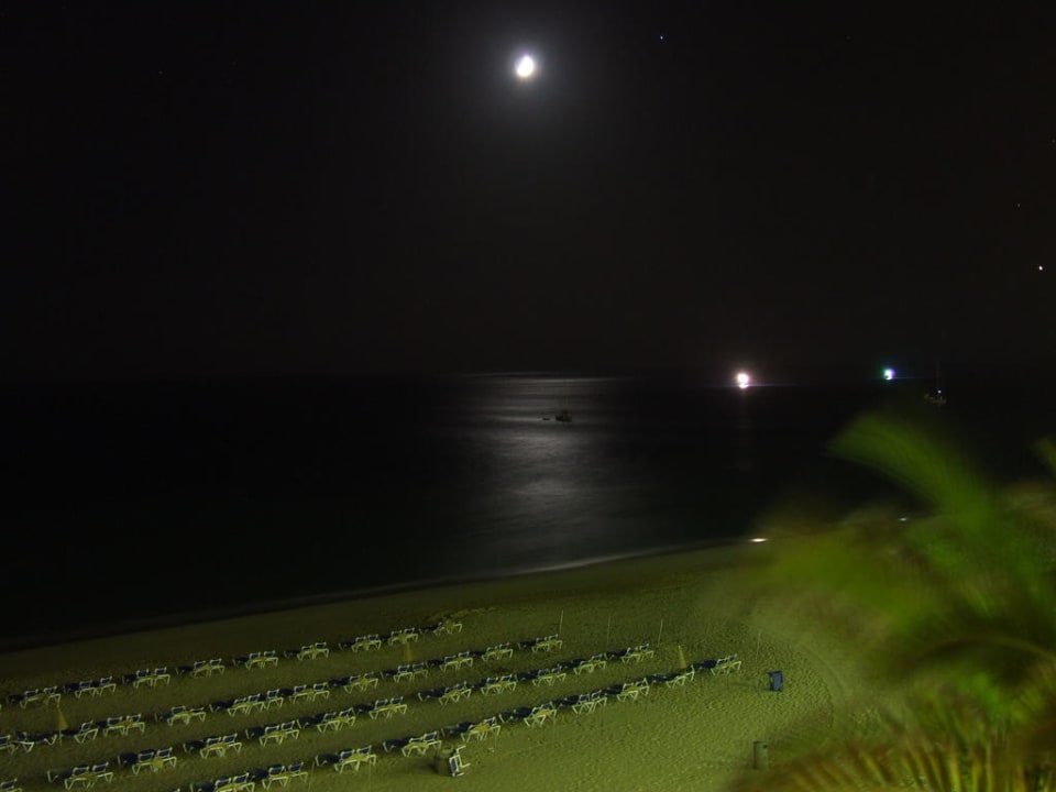 Vista notturna dalla stanza 204 C Hotel Riu Palace Jandia