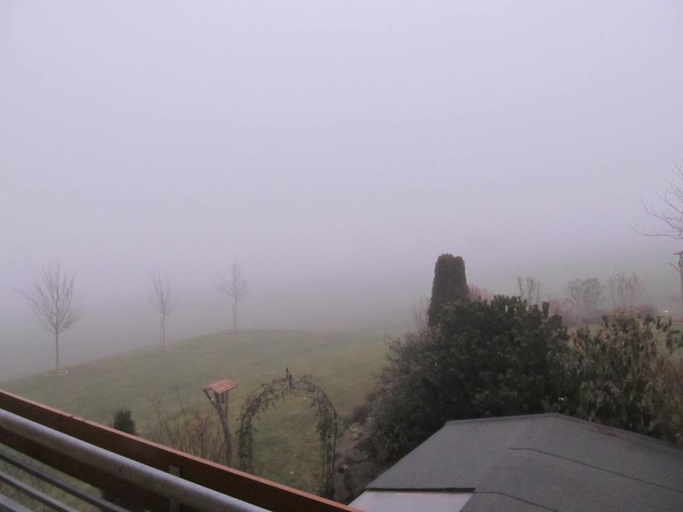 Ausblick von unserem Balkon Landhotel Talblick