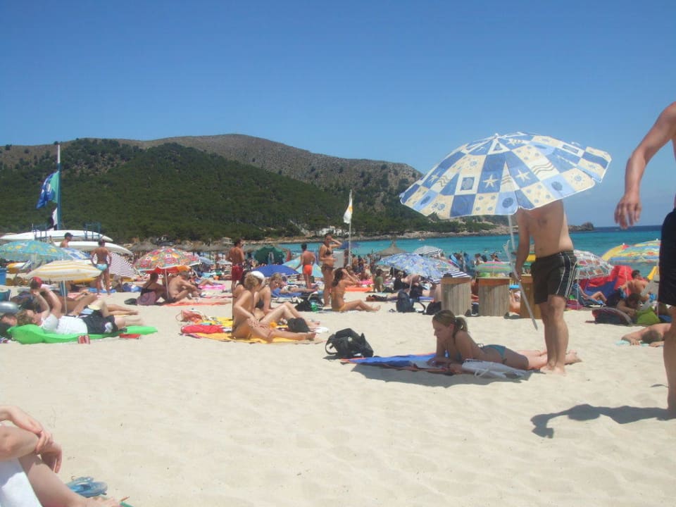 Der Strand 10 min vom Hotel entfernt Prinsotel La Pineda