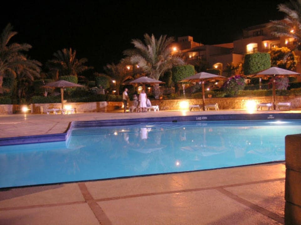 Pool beim Altbau Fort Arabesque Resort, Spa & Villas