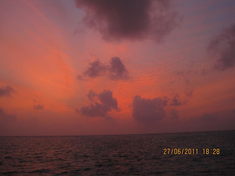 Sonnenuntergang Summer Island Maldives