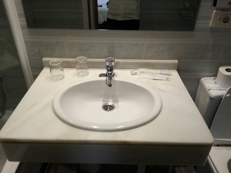 Badezimmer Hotel Comfort Dauro 2