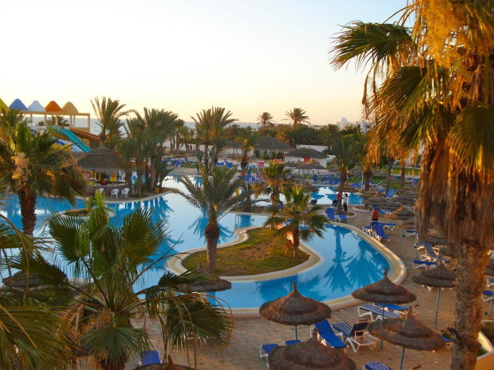 Aussicht vom Hotelzimmer Caribbean World Thalasso Djerba