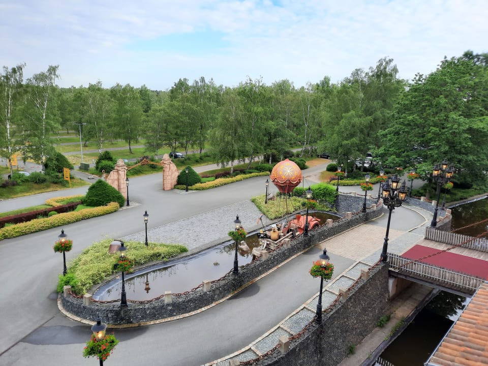 Ausblick Heide Park Abenteuerhotel