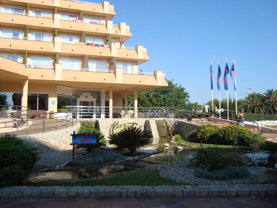 Hoteleingang Hotel Mariant Park