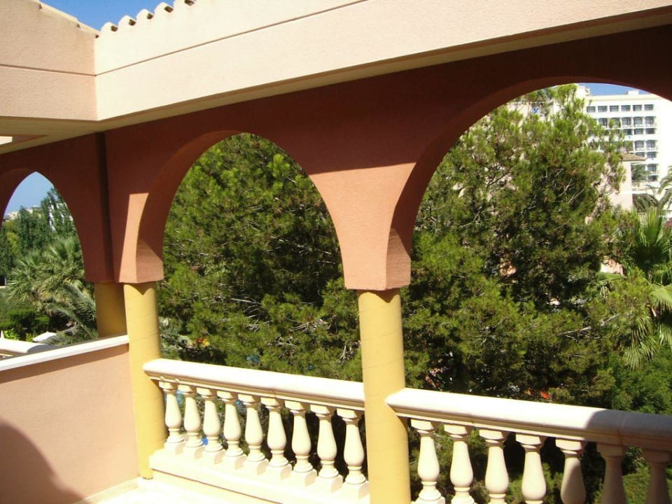 Unsere Terrasse allsun Hotel Lago Playa Park