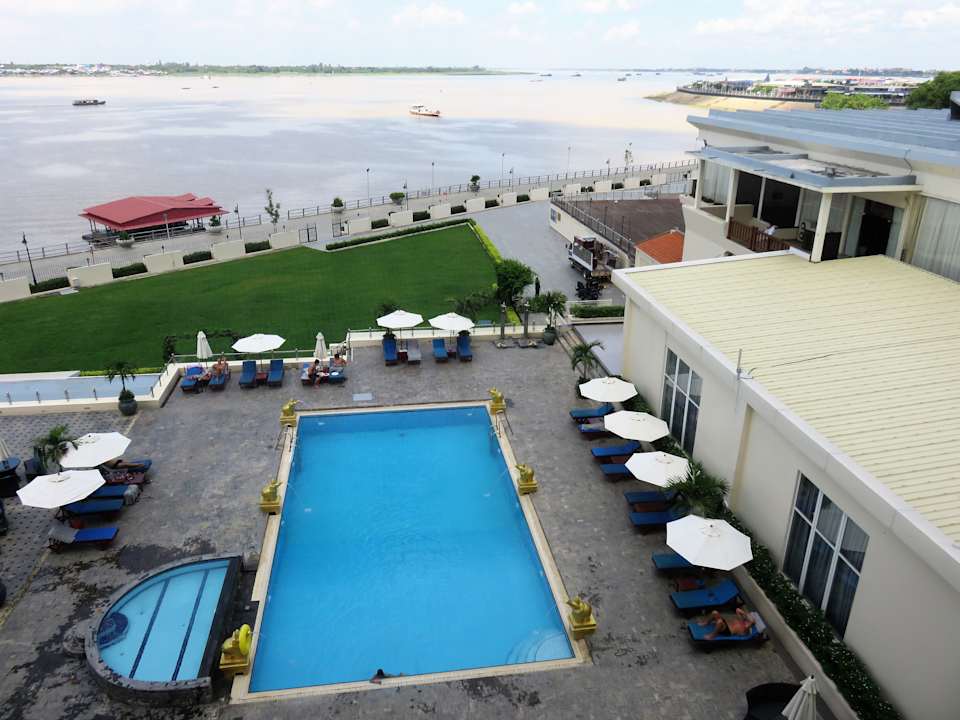 Ausblick Hotel Cambodiana