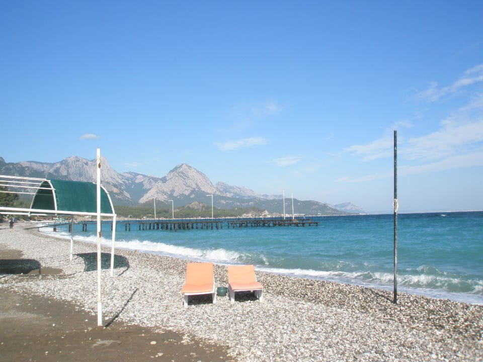 Im Hintergrund das schöne Panorama Orange County Kemer