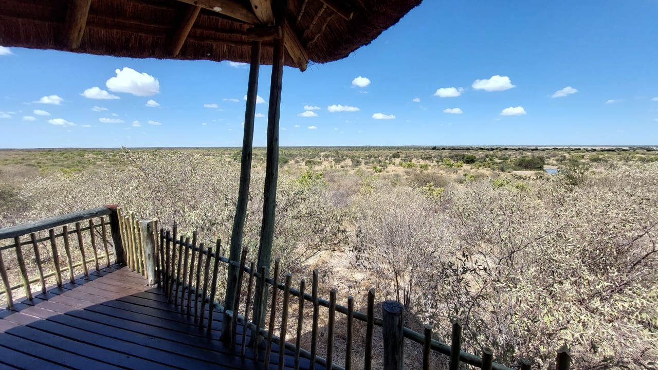 Ausblick Tau Pan Camp