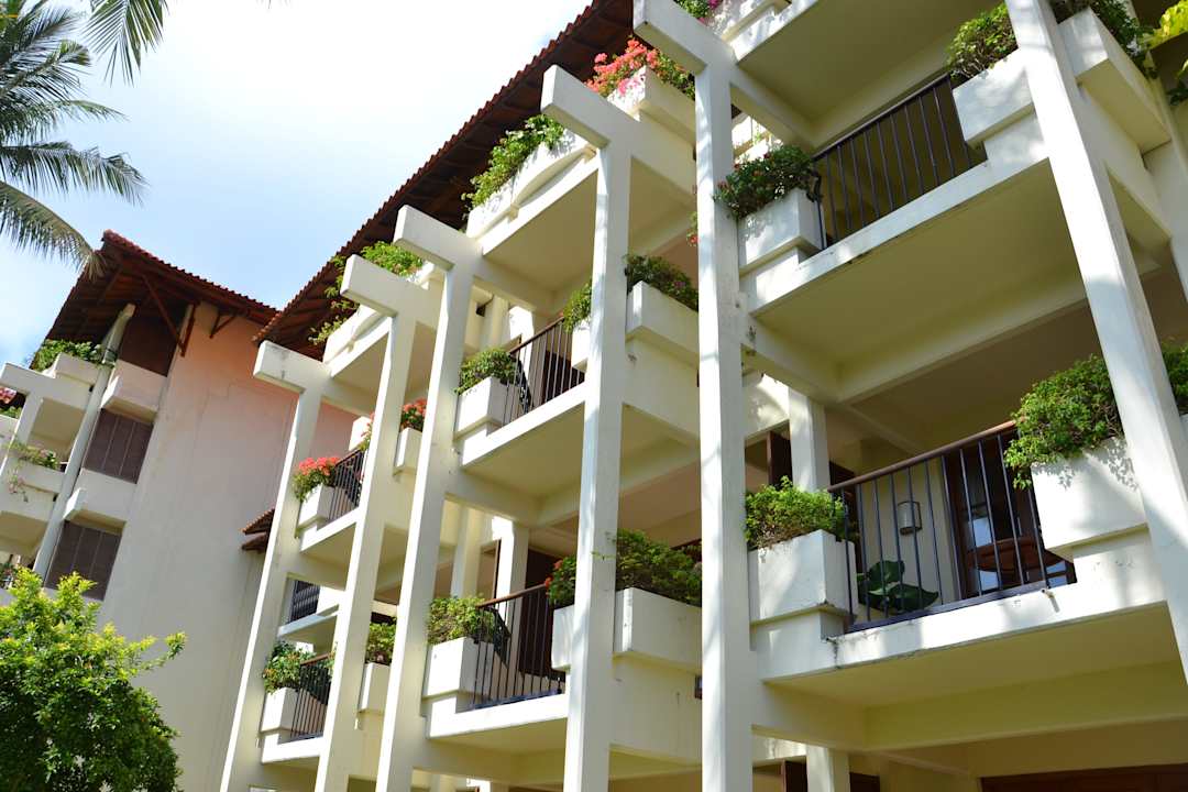 Hotel von außen Ayodya Resort Bali