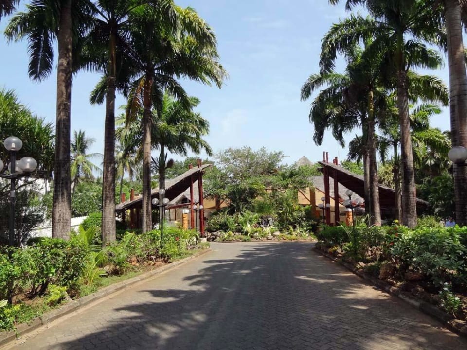 Einfahrt Hotel Southern Palms Beach Resort