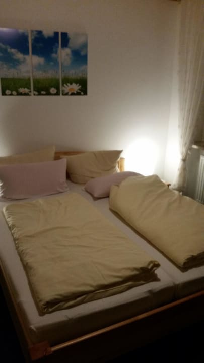 Bett, sehr bequem Gasthof Pension Waldfrieden