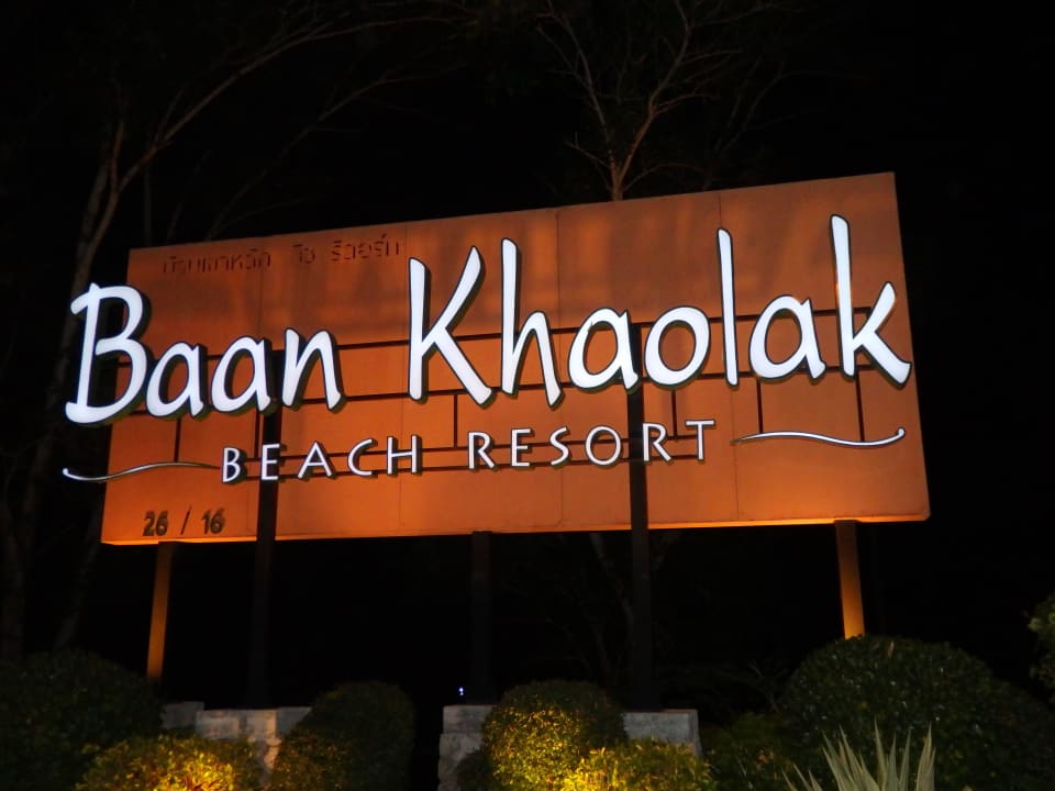 Einfahrt  Baan Khaolak Beach Resort