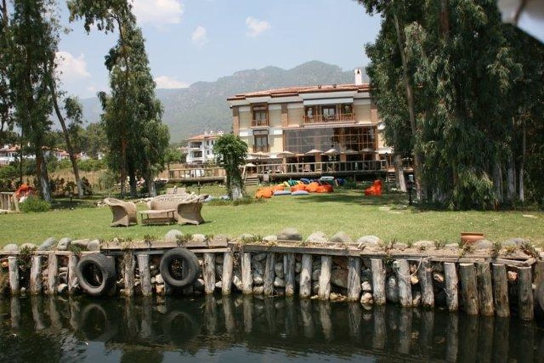 Our Hotel is located at the Azmak river Hotel Kerme Ottoman Palace