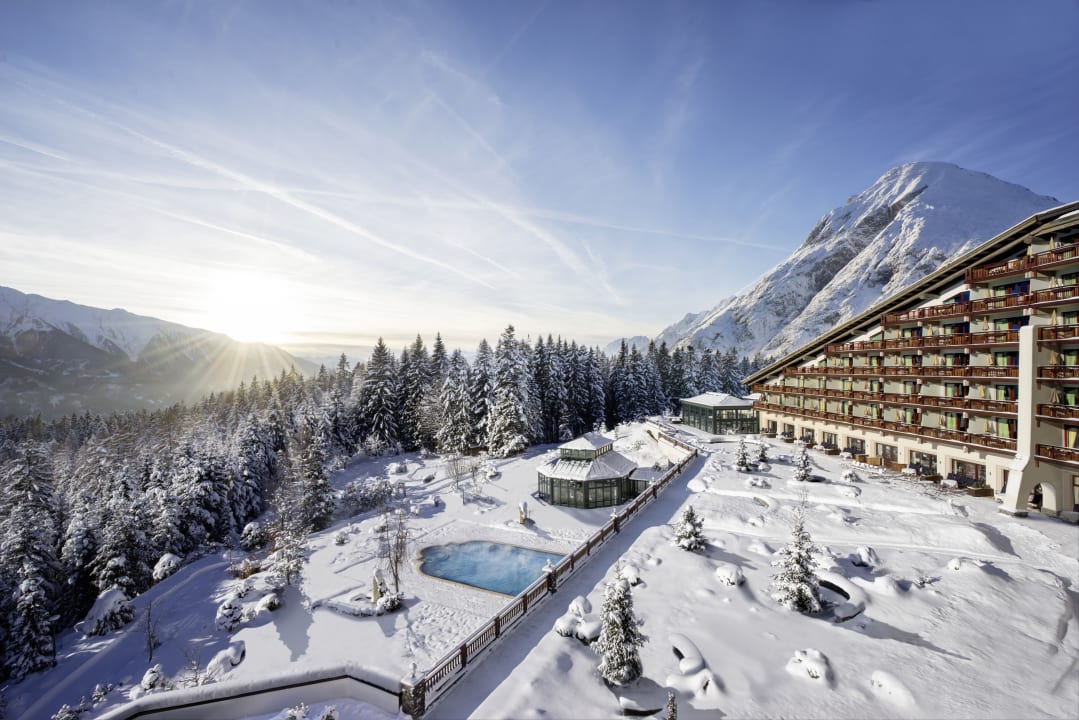 Außenansicht Interalpen-Hotel Tyrol