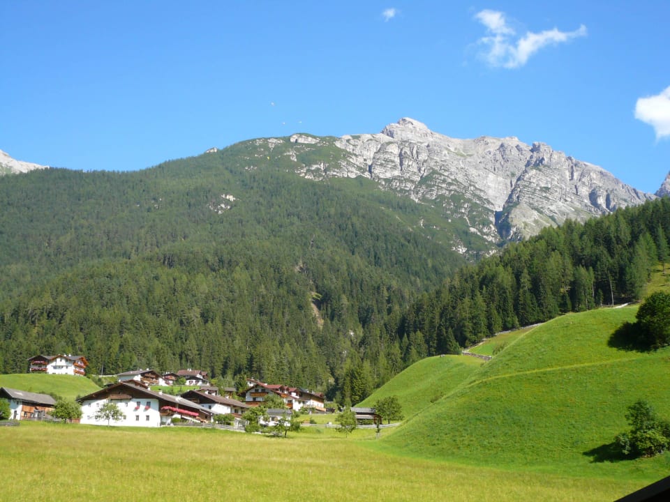 FW Serles Aussicht vom Balkon Haus Rosmarie