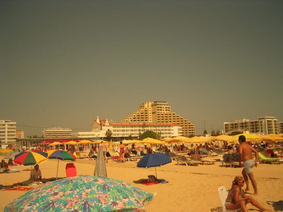 Blick vom Strank auf das Iberhotel & Hotel Alcazar Alcazar Hotel & Spa