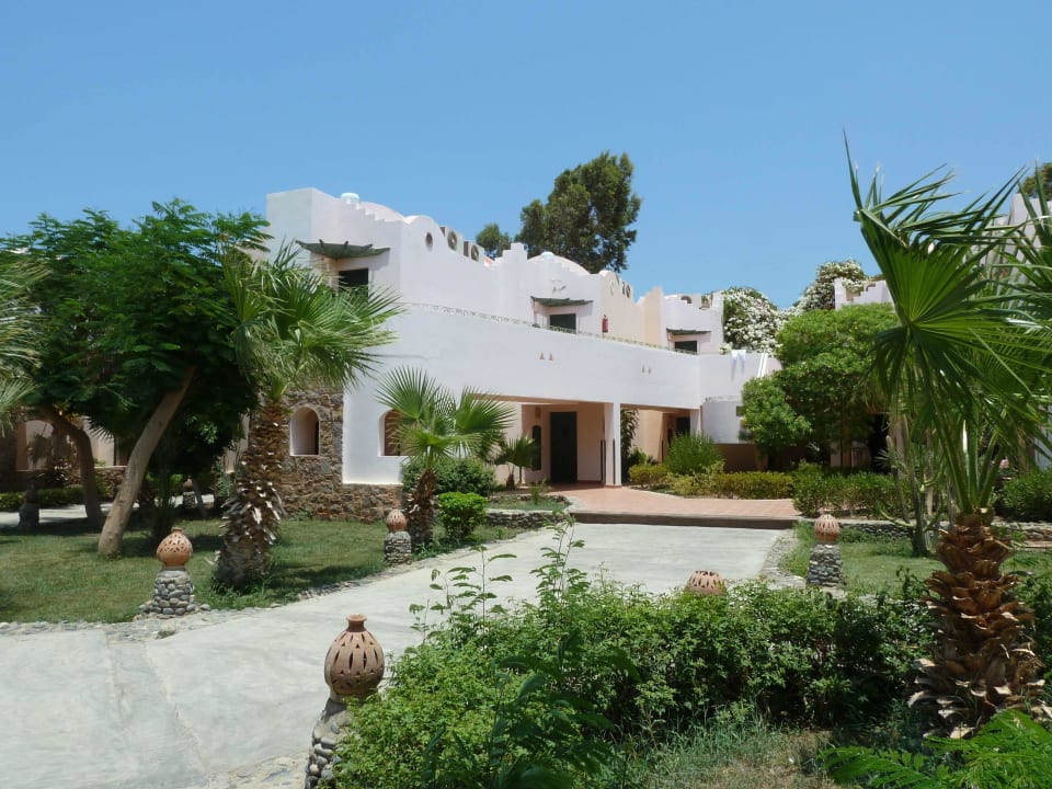 Blick auf die Zimmer Shams Alam Beach Resort