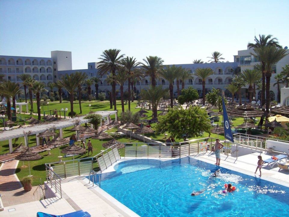 Nochmal die Pool- und Gartenanlage El Mehdi Beach Resort