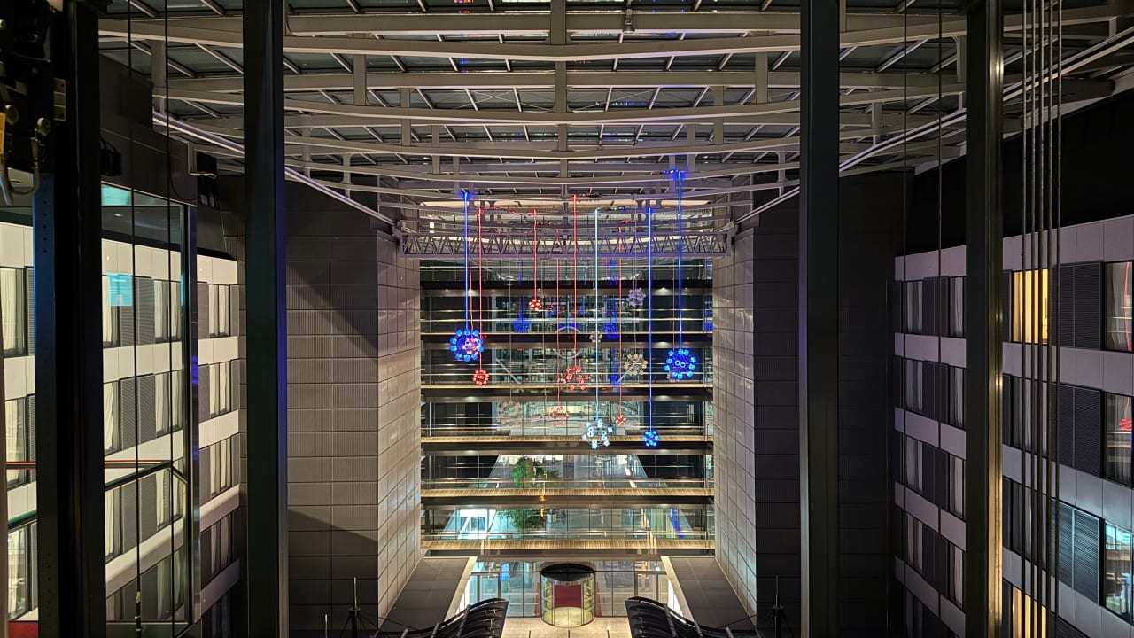 Ausblick Hilton Frankfurt Airport