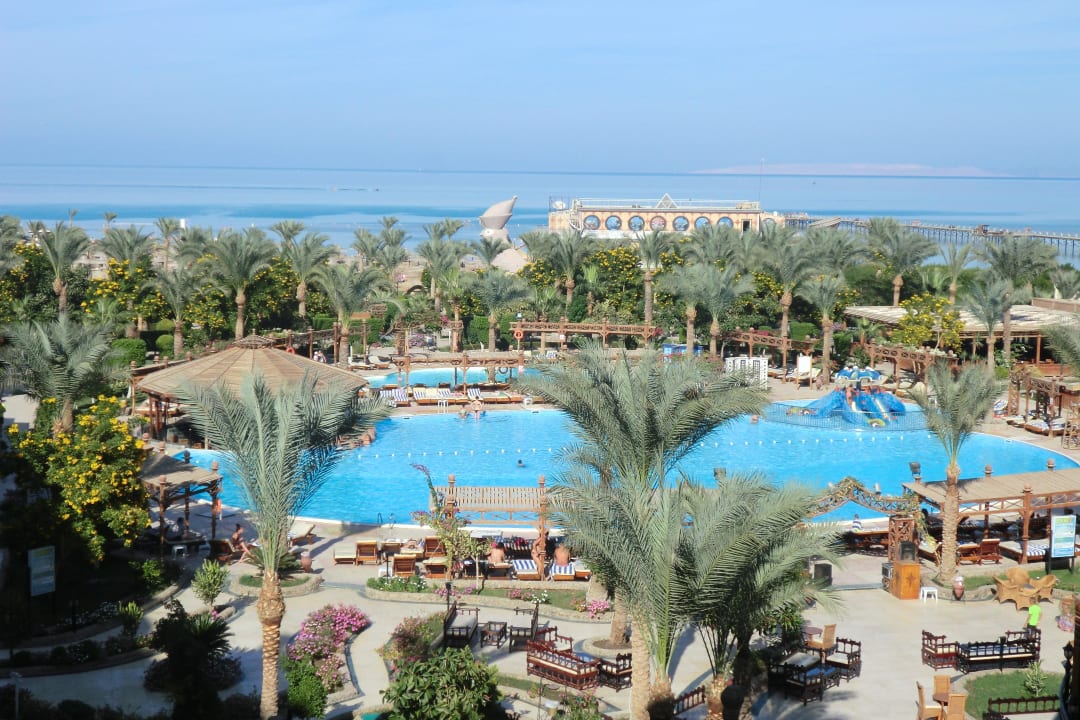 Вид из номера. Красота Le Jardin Aqua Park Resort