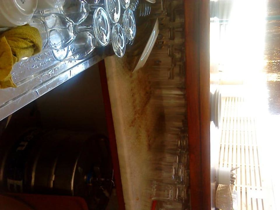 Spülablage in Pool Bar Makri Beach Hotel