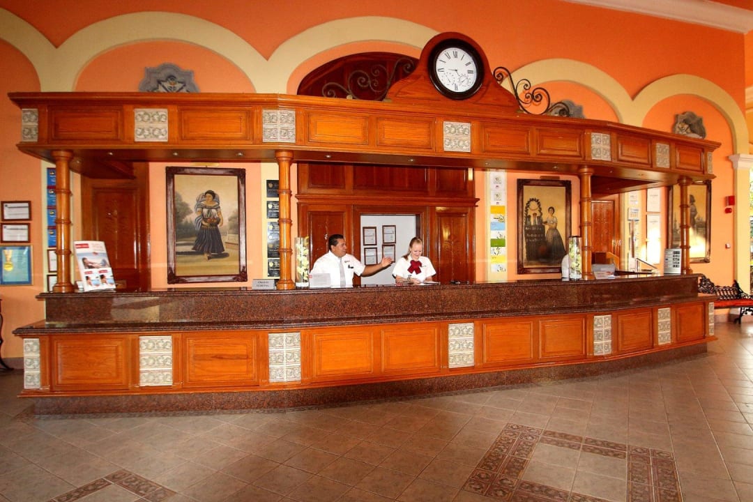 Rezeption Hotel Riu Tequila