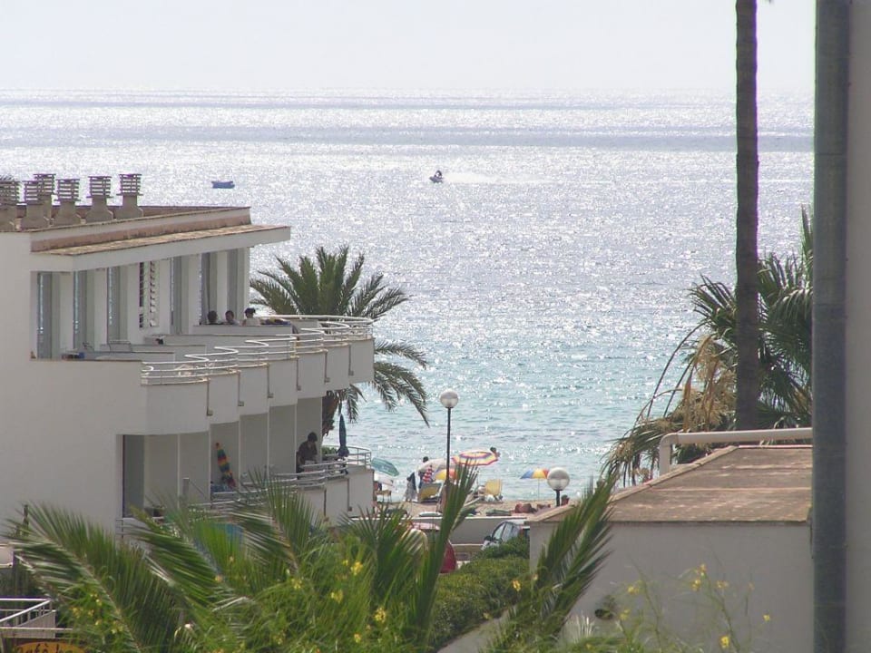 Ausblick vom Balkon Zimmer 201 Hipotels Said  Hotel