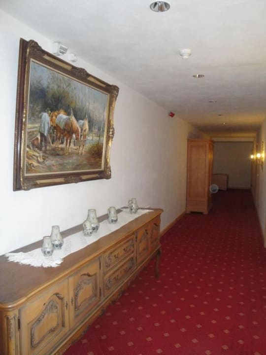 Hotelflur im EG Hotel Gasthof Süßer Grund