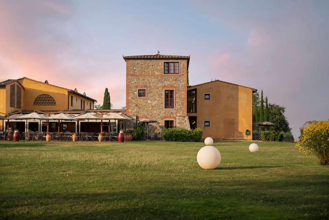 Gartenanlage Hotel Casolare le Terre Rosse