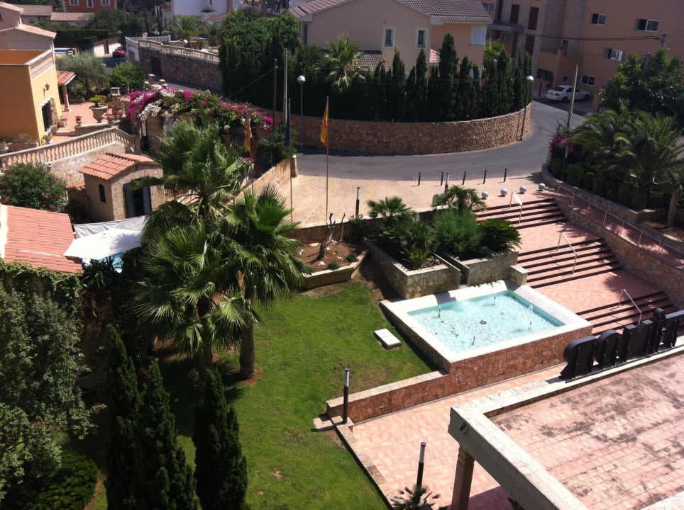Blick vom Zimmer Hotel Timor