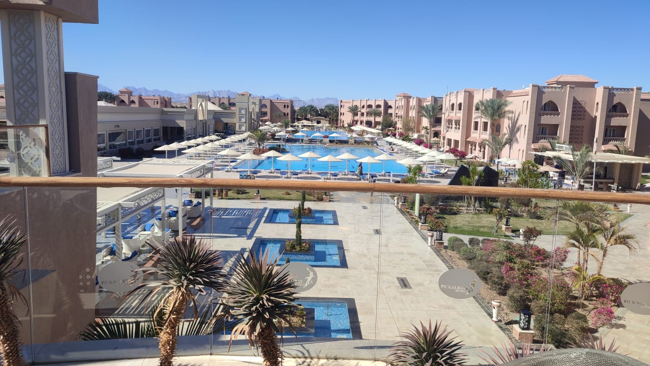 Ausblick Pickalbatros Aqua Blu Resort - Hurghada