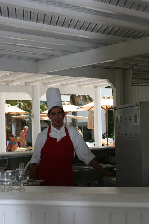 Koch in der Poolbar Hotel Thalassa Mahdia
