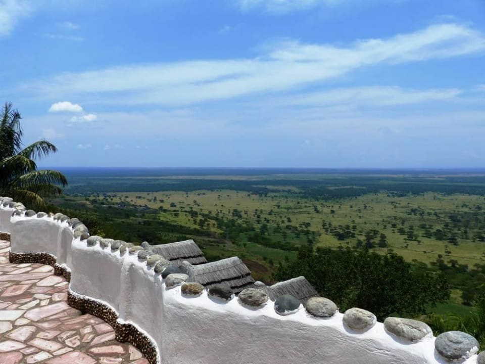 Blick in den QE NP Kingfisher Lodge Kichwamba