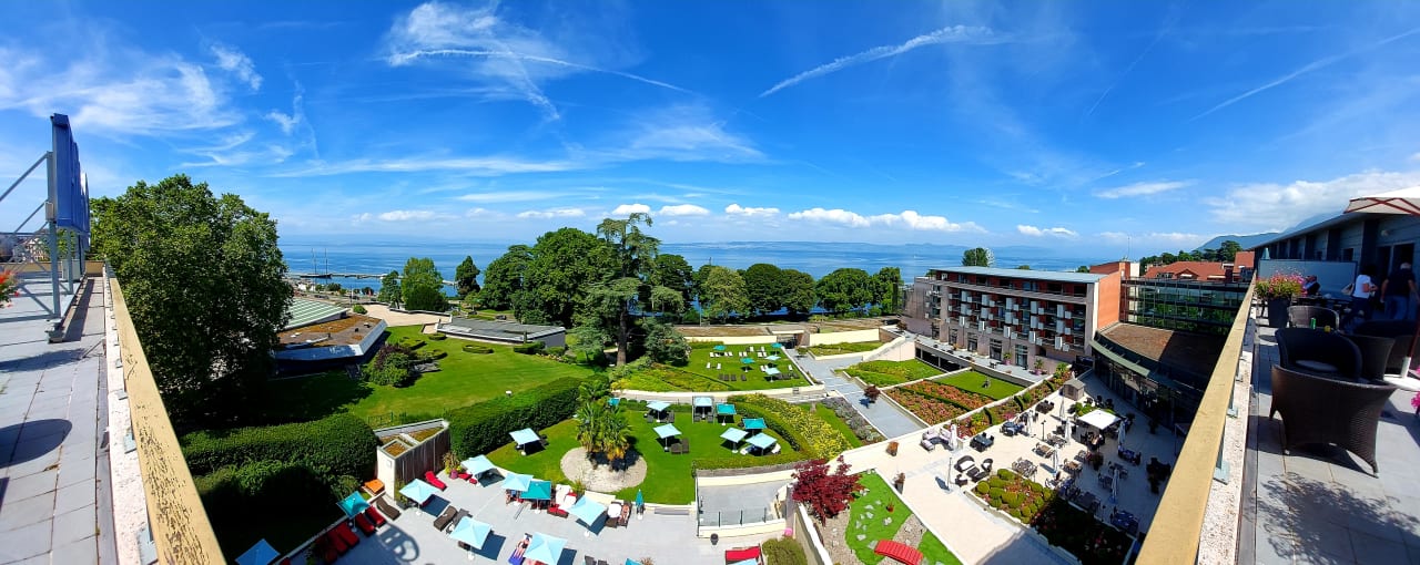 Ausblick Hilton Evian-les-Bains