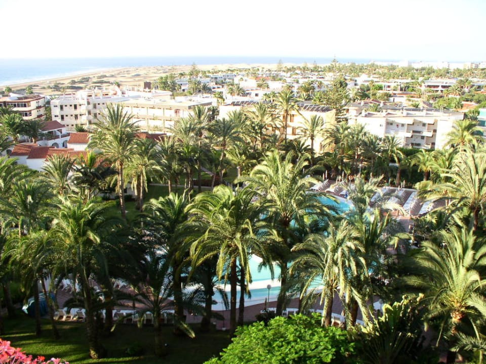 Ausblick vom Balkon Hotel Riu Palace Palmeras