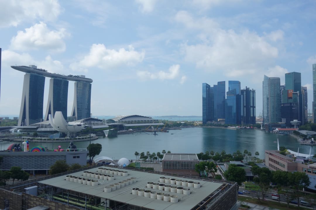 Ausblick Parkroyal Collection Marina Bay