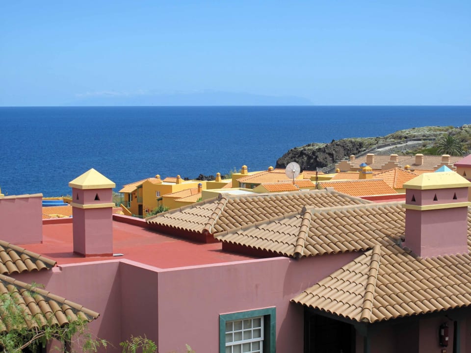 Aussicht vom Nordblock Apartamentos Oasis San Antonio